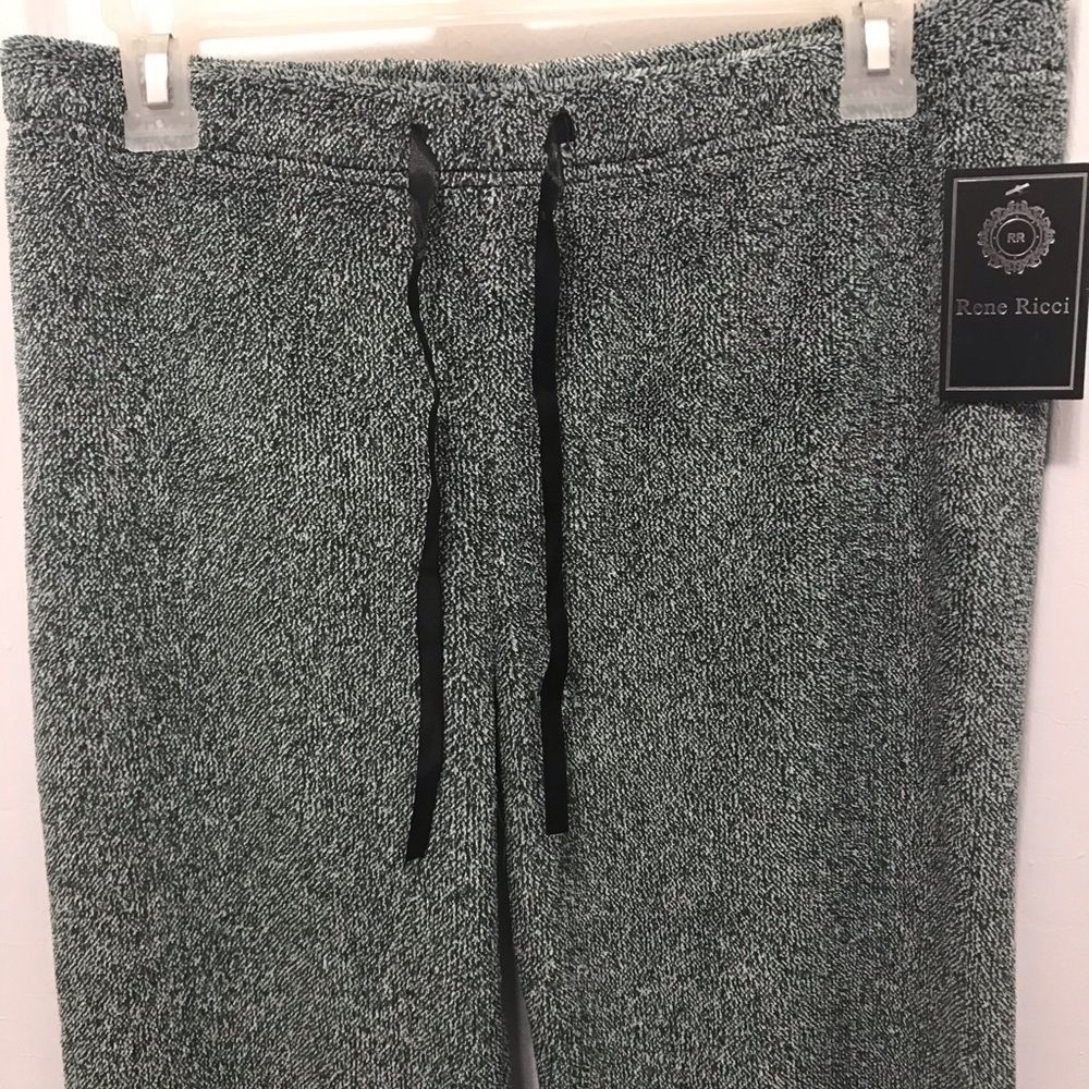 NWT Rene Ricci Fuzzy Lounge and Sleep Pants Large - Picture 2 of 4